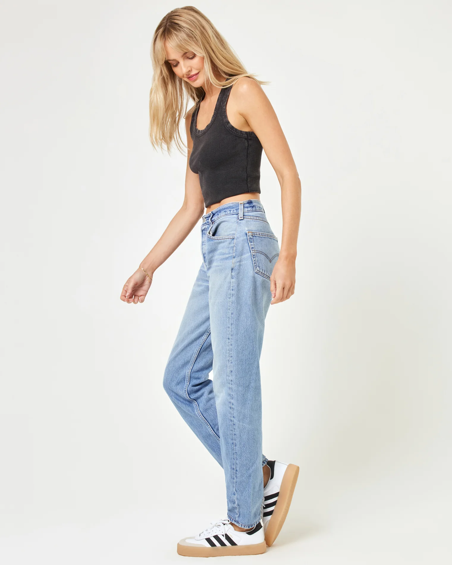 aligrace Brigette Baggy Denim Pant - Image 4