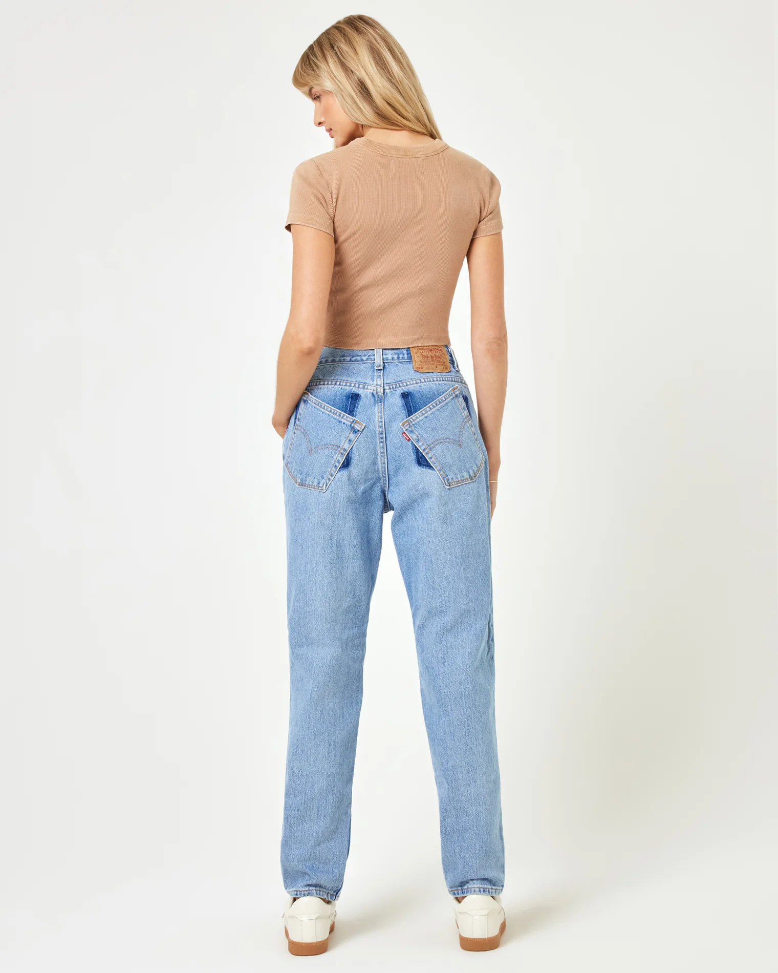 aligrace Michelle Tilted Denim Pant - Image 4