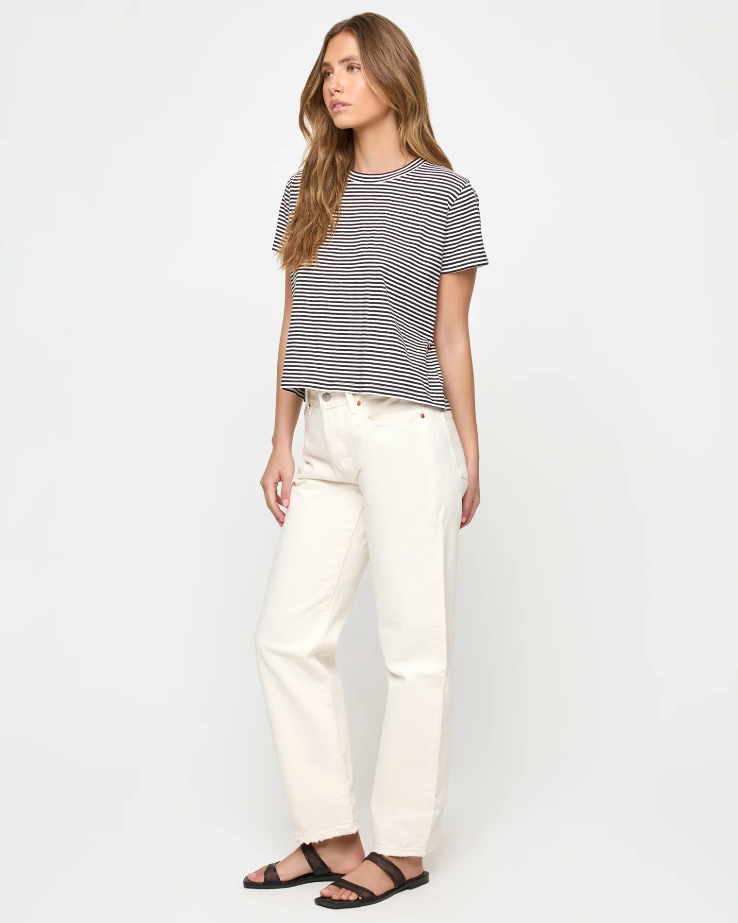 All Day Top - Black-Cream - Image 4