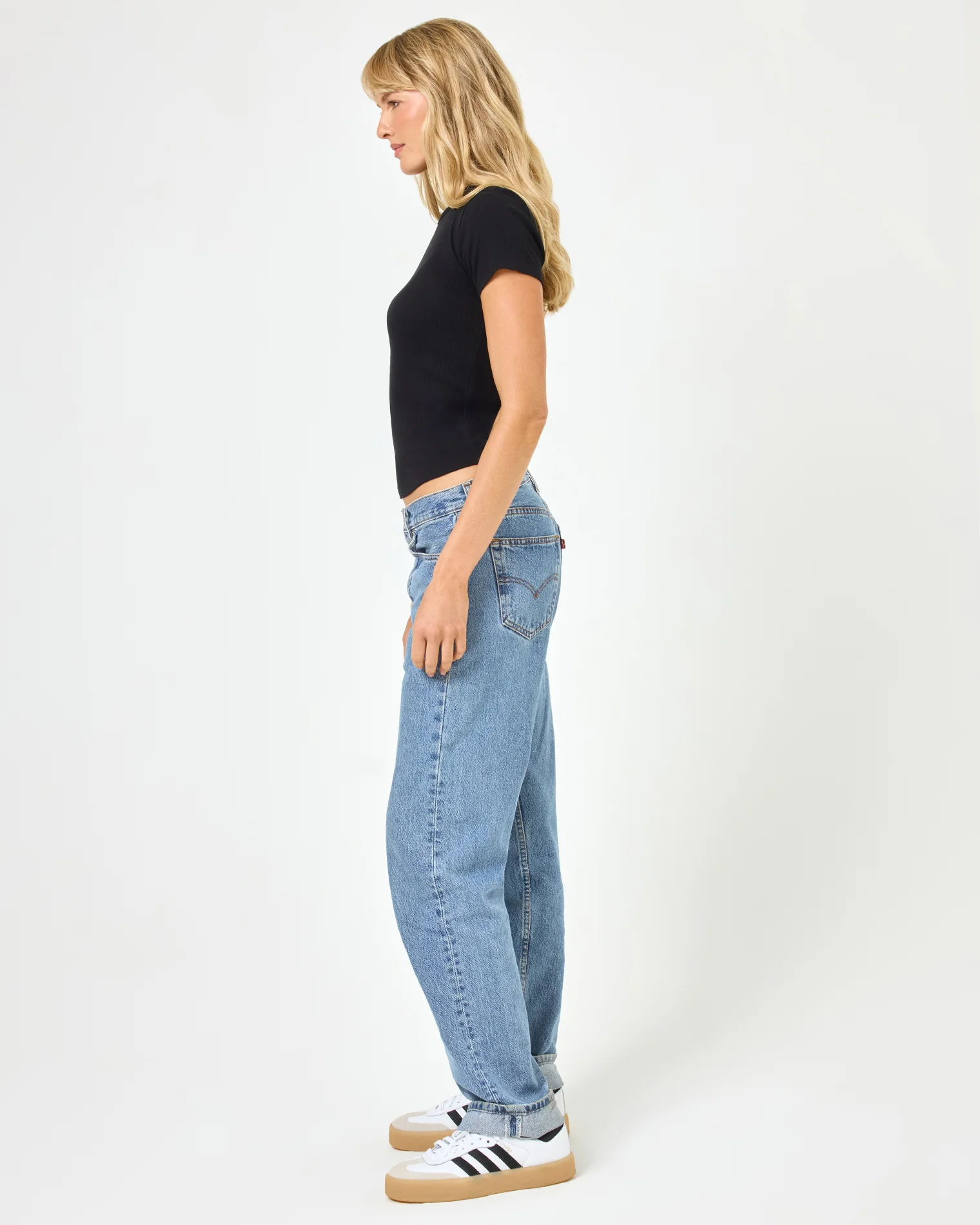 Be My Baby Tee - Black - Image 3