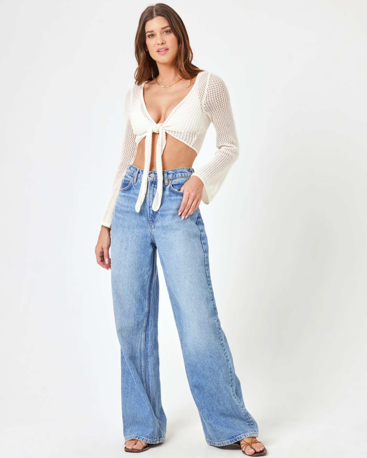 Los Cabos Top - Cream - Image 5