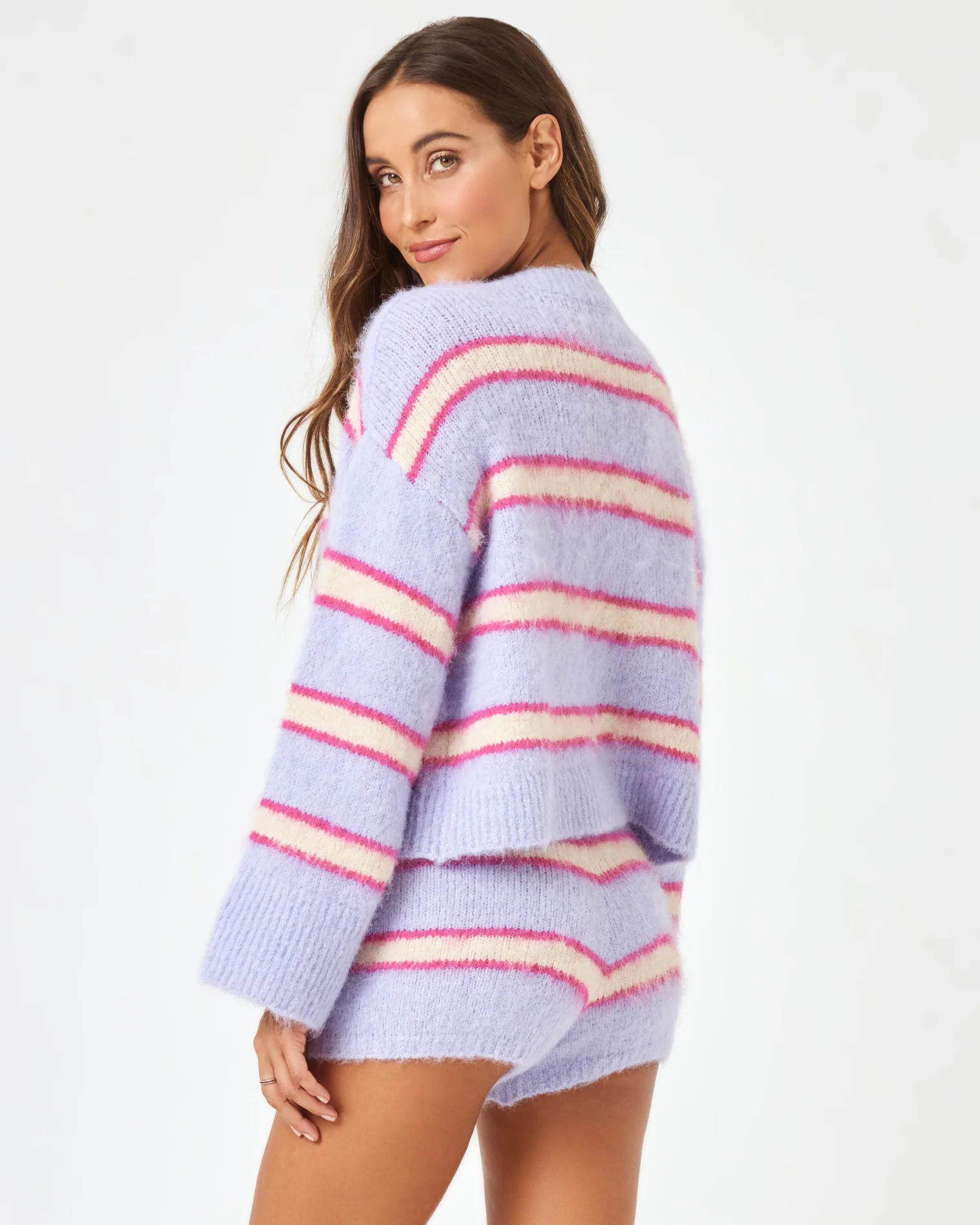 Montauk Cardigan - Sandy Dune Stripe - Image 7
